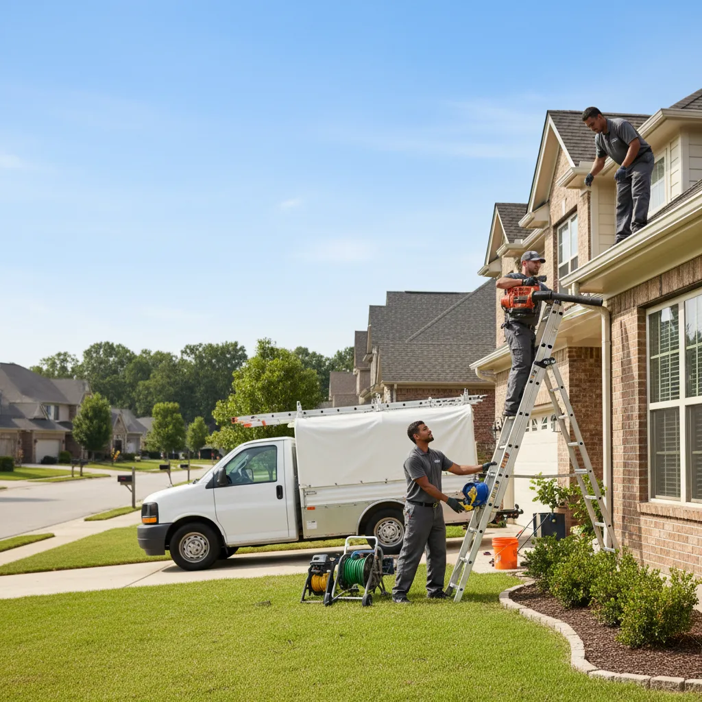 Home Gutter Service in Harwood, MD near me